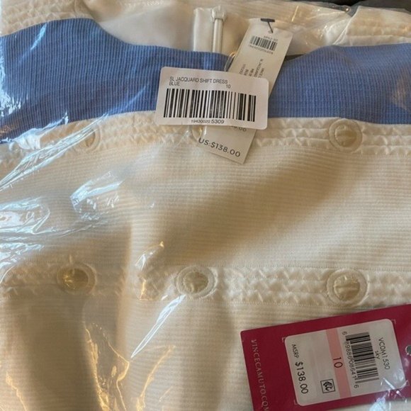 Vincent Camuto Jacquard Shift Dress - Picture 5 of 6